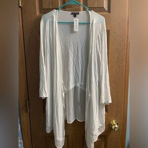 Lane Bryant NWT cardigan white 22/24